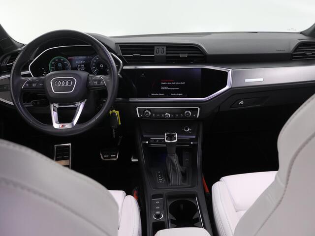 Audi Q3 Sportback 45 TFSI e S Edition | S-line in/exterieur | 360 Camera | Lederen bekleding | Adaptieve Cruise Control |