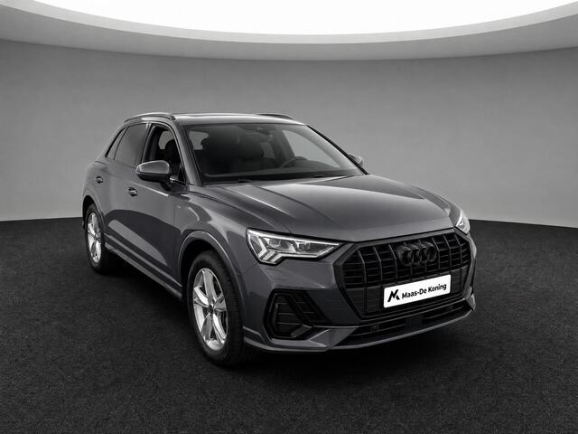 Audi Q3 45 TFSIe 245pk S edition · Trekhaak Wegklapbaar · 360 Camera · Lederen Bekleding · Adaptive Cruise Control · Apple/Android Car Play · Elek. Achterklep · Keyless · 19'' Inch ·