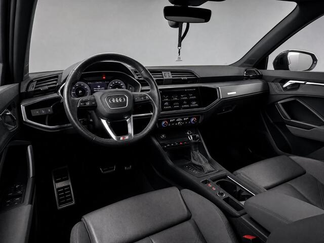 Audi Q3 45 TFSIe 245pk S edition · Trekhaak Wegklapbaar · 360 Camera · Lederen Bekleding · Adaptive Cruise Control · Apple/Android Car Play · Elek. Achterklep · Keyless · 19'' Inch ·