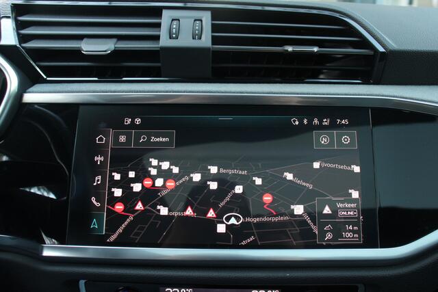 Audi Q3 Sportback 45 TFSI e S Edition Black Optic/Navi/Camera/Sonos/Sfeerverlichting/Matrix/VirtualPanoramadak/Leder/20Inch