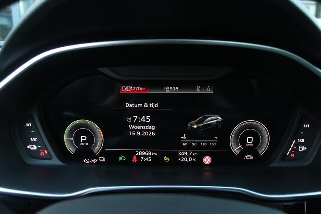 Audi Q3 Sportback 45 TFSI e S Edition Black Optic/Navi/Camera/Sonos/Sfeerverlichting/Matrix/VirtualPanoramadak/Leder/20Inch