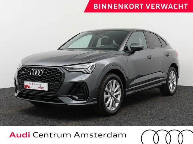 Audi Q3 Sportback 45 TFSI e S Edition 245pk | Keyless-pakket | Apple Carplay/Android Auto | Dodehoekdetectie | Climate control | full-LED koplampen | lichtmetalen velgen multi-spaaks 18 | Navigatiesysteem | S Line interieur | voorstoelen verwarmd
