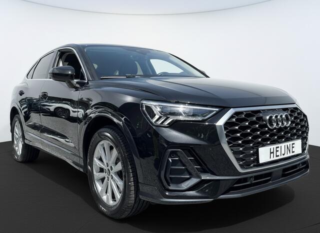 Audi Q3 Sportback 45 TFSI e 245PK BUSINESS EDITION PHEV LEDER/NAVICAMERA/CARPLAY/ELEKTR.KLEP ****