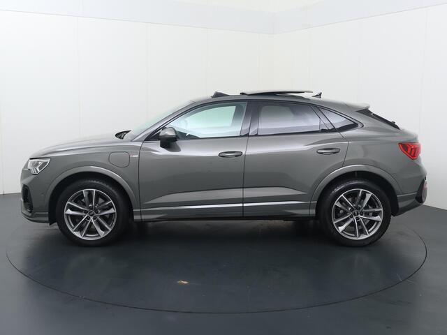 Audi Q3 Sportback 45 TFSI e S Edition | 245 PK | SoH 94% | Panoramadak | Stoelverwarming | Adaptive cruise control | Achteruitrijcamera | Dodehoek detectie |