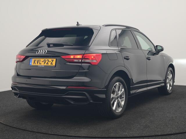 Audi Q3 45 TFSI e 2X S Line PHEV 245pk | Trekhaak Af Fabriek | Adaptive Cruise | Sportstoelen Verwarmd | Apple Carplay | Blis | DAB | Navigatie | Virtual | 18"L.M | Plug In Hybrid