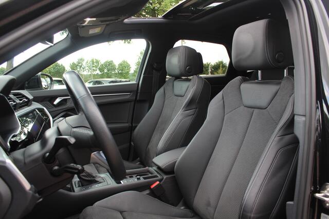 Audi Q3 Sportback 45 TFSI e S Edition / SOH 91% / Panoramadak / 360Camera / Matrix LED / Sfeerverlichting / 19'' / Keyless / Stoelverwarming / DAB / Cruise Control