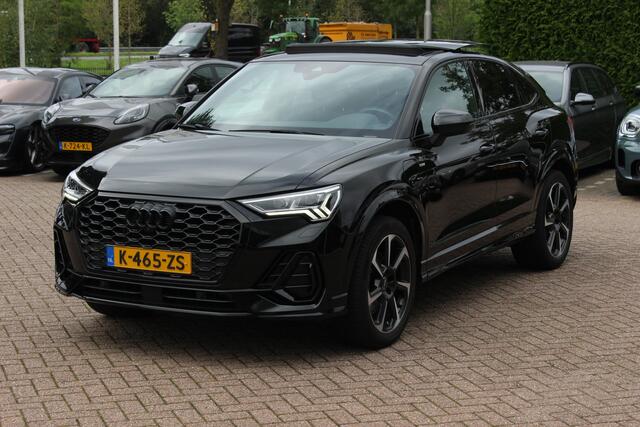 Audi Q3 Sportback 45 TFSI e S Edition / SOH 91% / Panoramadak / 360Camera / Matrix LED / Sfeerverlichting / 19'' / Keyless / Stoelverwarming / DAB / Cruise Control