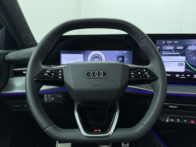 Audi Q3 Sportback 1.5 e-hybrid S edition | 272 PK | SoH 94% | Adaptive Cruise Control | Panoramadak | 360 graden camera | SONOS Premium 3D | Volleder | Matrix LED | Head-up Display | Keyless Entry | Dodehoek detectie | Climate control | Draadloze telefoonlader | Elektrische achterklep | Navigatiesysteem | Sfeerverlichting | Stoelverwarming | Apple Carplay / Android Auto |