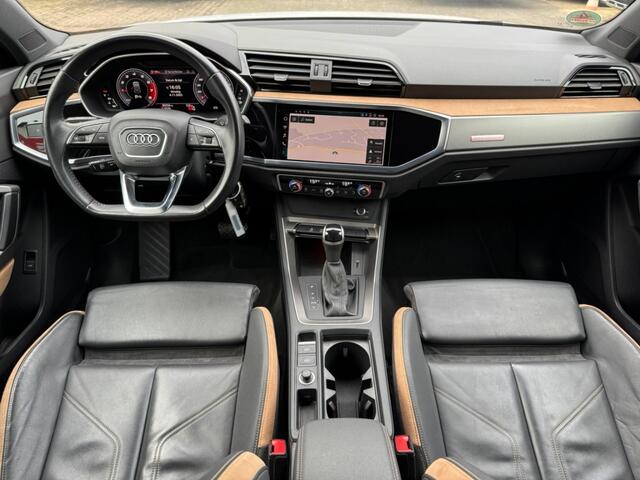 Audi Q3 35 TFSI 150PK S-Tronic S-Line Black Optic Matrix LED Leder Cruise PDC