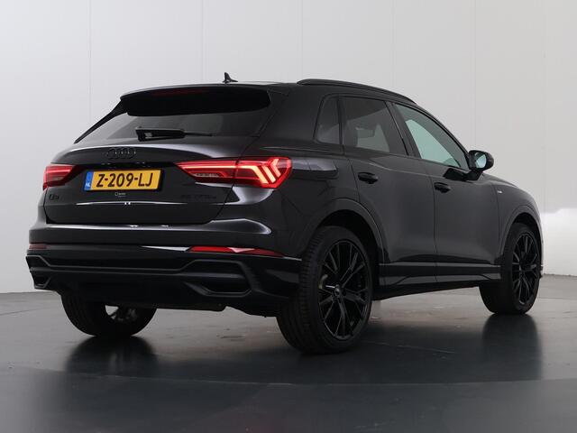 Audi Q3 45 TFSI e S edition | SOH 96% | Optiek-Pakket Zwart | Panoramadak | Elektr. Trekhaak | Leder | Adaptieve Cruise Control | Achteruitrijcamera | S-Line In/Exterieur | Stoelverwarming |
