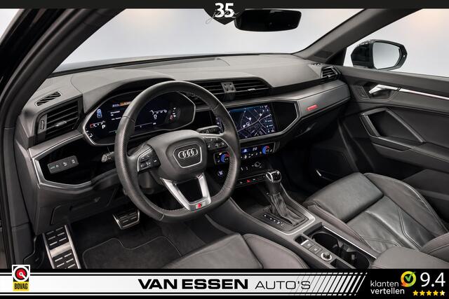 Audi Q3 40 TFSI Quattro S Line | PANO | B&O | NAVI | SFEERLICHT | LEDER | VIRTUAL DISHPLAY!