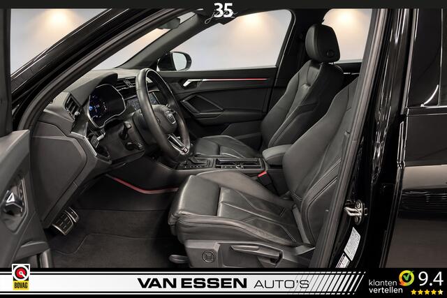 Audi Q3 40 TFSI Quattro S Line | PANO | B&O | NAVI | SFEERLICHT | LEDER | VIRTUAL DISHPLAY!