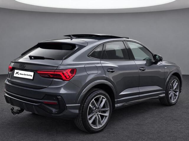Audi Q3 Sportback 45 TFSIe 180kW/245PK S Line · Panoramadak · Trekhaak · Camera · Stoelverwarming · Apple/Android Car Play · Adaptive Cruise Control · Drive select ·