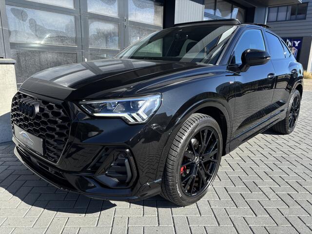 Audi Q3 Sportback 35 TFSI S-Line Black Pano