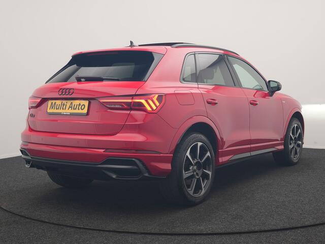 Audi Q3 45 TFSI e 2x S Line PHEV 245pk Dealer O.H. | Trekhaak Af Fabriek | Panodak | Adaptive Cruise | 360 Camera | Matrix LED | Alcantara Sportstoelen Memory & Verwarmd | Blis | Keyless | Sfeerverlichting | Navigatie | DAB | 19"L.M | Plug In Hybrid | – foto 3