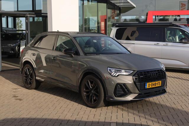 Audi Q3 40 TFSI quattro edition one 190PK / 140kW DSG, S-Line in- en exterieur, LED Matrix koplampen, dynamische richtingaanwijzers achter, verwarmbare voorstoelen, verwarmbaar multifunctioneel lederen stuurwiel, achteruitrijcamera (Rear View), parkeersensoren voor en achter (PDC), navigatie, dodehoekdetectie (Side Assist), elektrische achterklep, panoramadak, elektrisch verstel- en verwarmbare buitenspiegels, 2-zone climatronic, virtual cockpit, keyless start & entry, privacy glas, cruise control, dimmende binnenspiegel etc. – foto 7