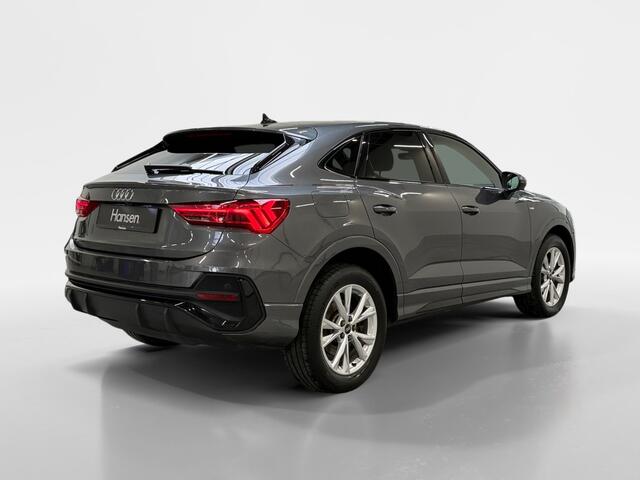 Audi Q3 Sportback 45 TFSI e S Edition I S-Line I Stoelverwarming I Leder I LED I 360 Camera I Cruise Control I Elek. Achterklep I Dodehoekdetectie I