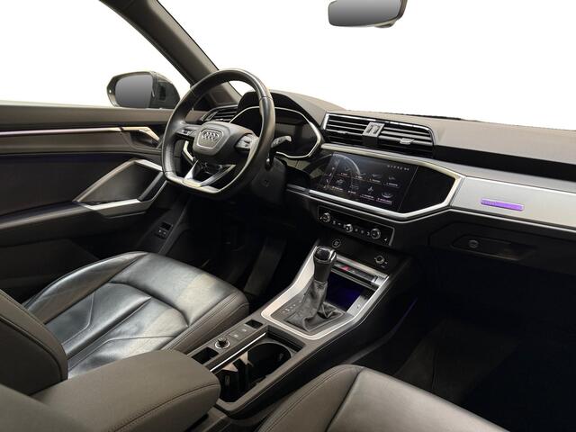 Audi Q3 Sportback 45 TFSI e S Edition I S-Line I Stoelverwarming I Leder I LED I 360 Camera I Cruise Control I Elek. Achterklep I Dodehoekdetectie I