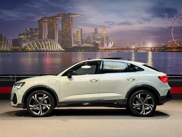 Audi Q3 Sportback 45 TFSI e 3xS-Line TAURUS SILBER |B&o|MEMORY|Keyless|Leder|Sfeer|Panorama|360cam