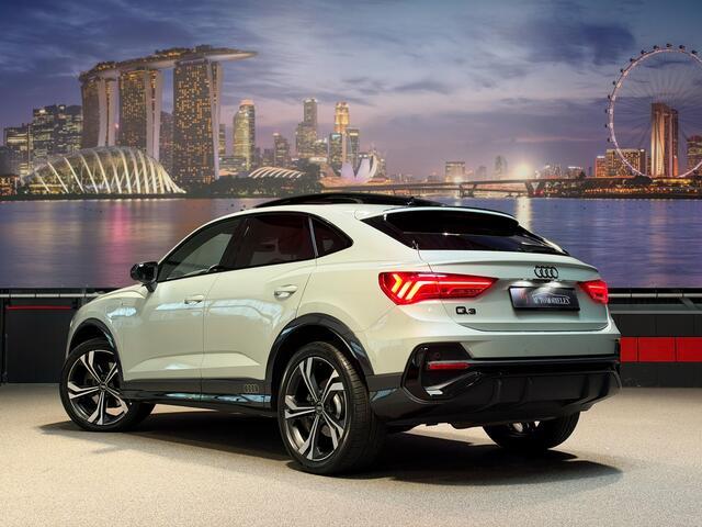 Audi Q3 Sportback 45 TFSI e 3xS-Line TAURUS SILBER |B&o|MEMORY|Keyless|Leder|Sfeer|Panorama|360cam