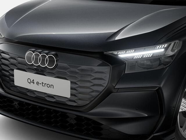 Audi Q4 Advanced edition performance 286 PK · Tech plus · Trekhaak elek. wegklapbaar · Lendensteun in voorstoelen
