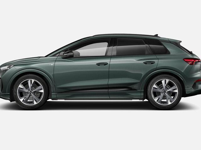 Audi Q4 S edition performance 82 kWh 286 PK · Trekhaak elek. wegklapbaar · Optiekpakket zwart · Glazen panoramadak