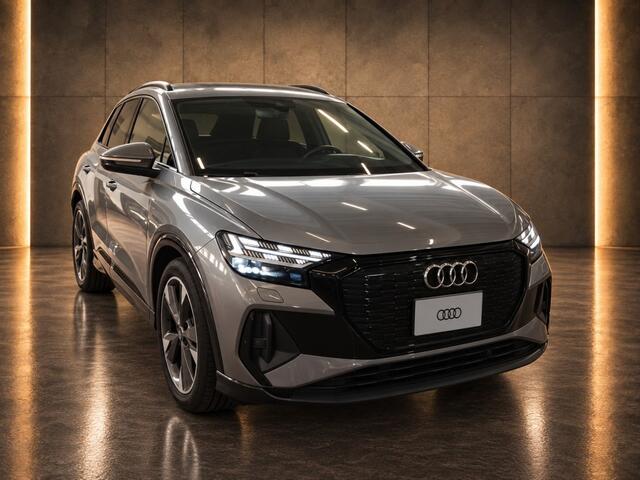 Audi Q4 Binnenkort beschikbaar! Q4 e-tron S edition S-line 45 electric 82kWh 285pk Matrix led