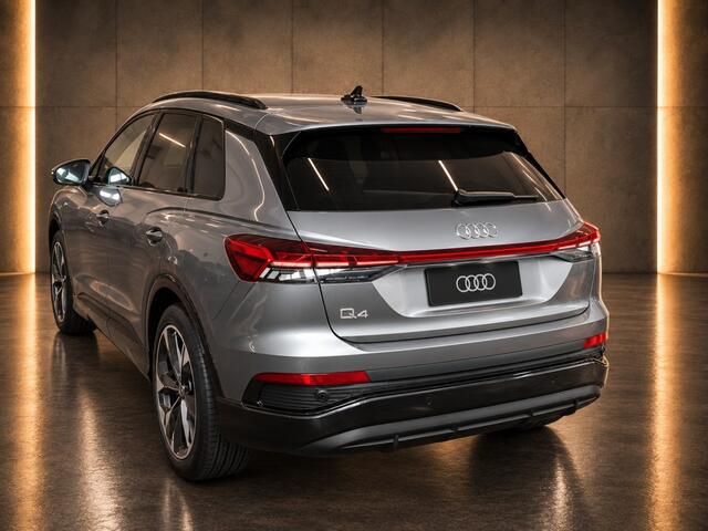 Audi Q4 Binnenkort beschikbaar! Q4 e-tron S edition S-line 45 electric 82kWh 285pk Matrix led