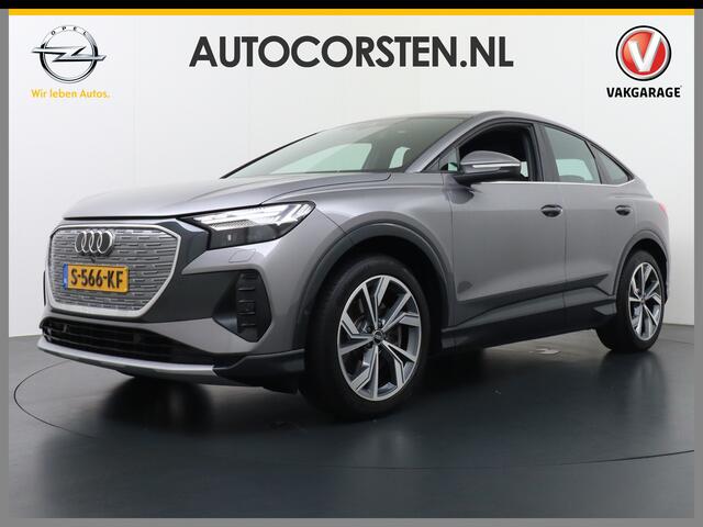 Audi Q4 Sportback e-tron 40 204pk 77kWh Adap.Cruise Sport-St. 20" Apple Carplay Android Camera Navi Matrix Led Elek.Achterklep Trekhaak Ecc Stoelverwarming Pdc DAB Wifi Advanced Edition Audi sound system Assistentiepakketten-Parking/Tour/Plus 1e Eigenaar Origineel Nederlan