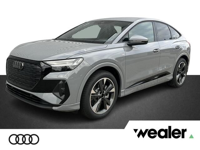 Audi Q4 Sportback e-tron S edition Competition e-tron 45 82 kWh 210 kW / 28 | Adaptieve Cruise Control | Stoelverwarming | Sfeerverlichting | Camera | Elektrische achterklep | Matrix Verlichting |