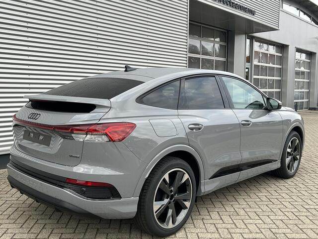 Audi Q4 Sportback e-tron S edition Competition e-tron 45 82 kWh 210 kW / 28 | Adaptieve Cruise Control | Stoelverwarming | Sfeerverlichting | Camera | Elektrische achterklep | Matrix Verlichting |