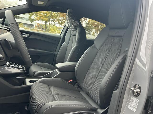 Audi Q4 Sportback e-tron S edition Competition e-tron 45 82 kWh 210 kW / 28 | Adaptieve Cruise Control | Stoelverwarming | Sfeerverlichting | Camera | Elektrische achterklep | Matrix Verlichting |