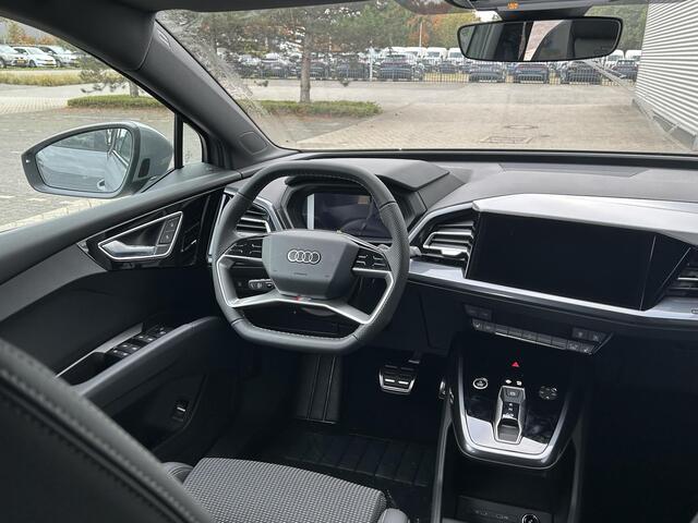 Audi Q4 Sportback e-tron S edition Competition e-tron 45 82 kWh 210 kW / 28 | Adaptieve Cruise Control | Stoelverwarming | Sfeerverlichting | Camera | Elektrische achterklep | Matrix Verlichting |