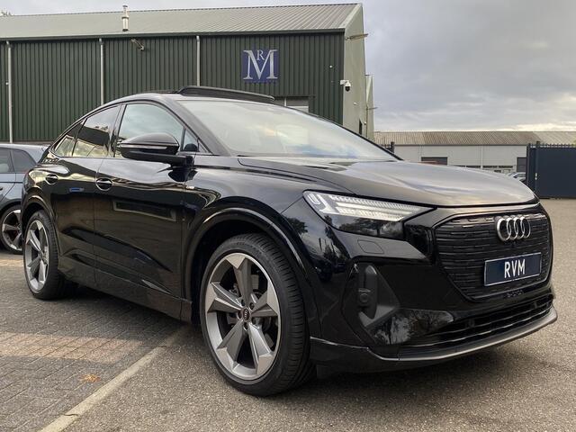 Audi Q4 Sportback e-tron 50 quattro 77 kWh S LINE in- exterieur | HEAD UP DISPLAY | ELECTR. STOELEN+GEHEUGEN | PANORAMADAK RIJKLAARPRIJS INCL. 12MND BOVAG | DEALER ONDERHOUDEN