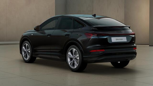 Audi Q4 Sportback e-tron 45 S edition 82Kwh 286 pk | Assistentiepakket plus | Comfortpakket | Privacy glas | Optiekpakket zwart plus |