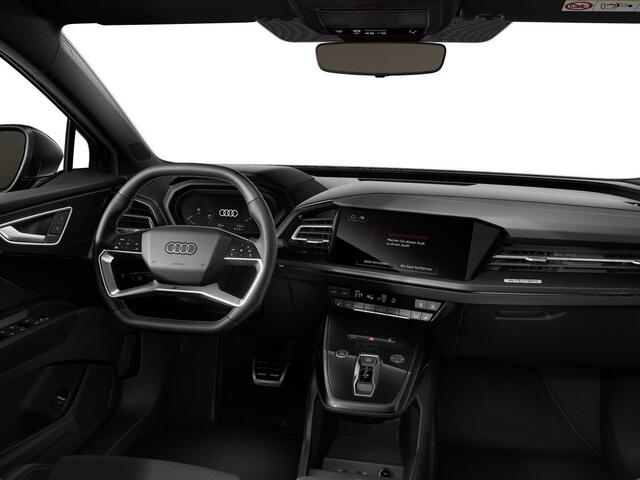 Audi Q4 Sportback e-tron 45 S edition Competition 82 kWh 286 pk | Assistentiepakket plus | Optiekpakket zwart plus | Ambient lichtpakket | Stoelverwarming voor |