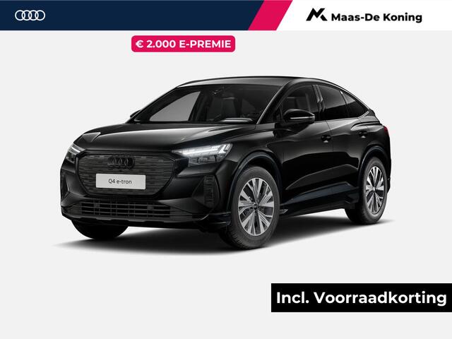 Audi Q4 Sportback e-tron 45 quattro Advanced edition 286 PK · Assistentiepakket plus · Comfortpakket · Optiekpakket zwart plus