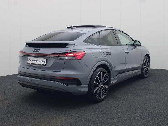 Audi Q4 Sportback e-tron 50 quattro S edition 299pk 77 kWh · Panoramadak · Camera · Sonos sound · Keyless · Adaptive Cruise Control ·