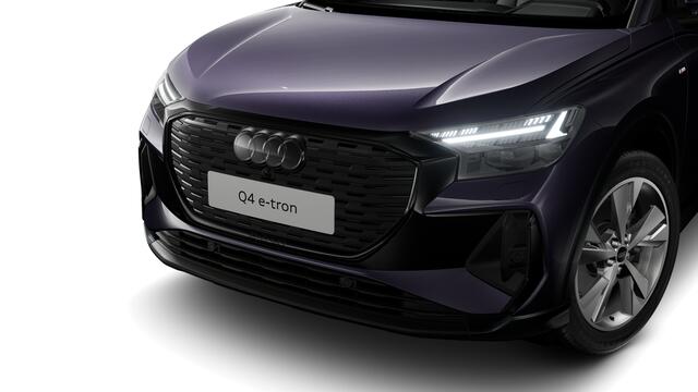 Audi Q4 Sportback e-tron Q4 Sportback 45 e-tron 286 1AT S edition Competition Automaat | Optiekpakket zwart plus | Verwarmbaar stuurwiel | Climate pakket plus