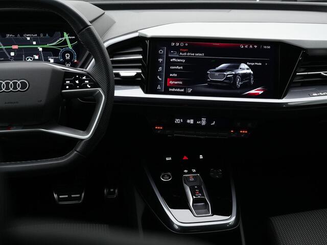 Audi Q4 Sportback e-tron 45 S Edition 82 kWh 286 pk / S-Line | Matrix LED | Achteruitrijcamera | Stoelverwarming | Adaptive Cruise | Navigatie