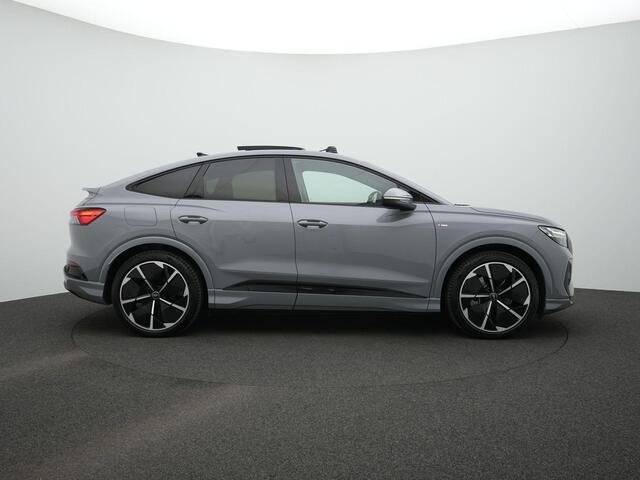 Audi Q4 Sportback e-tron 45 286 pk S Edition 82 kWh / S-Line | Panoramadak | Trekhaak | Leder/alcantara | Sonos | Matrix LED