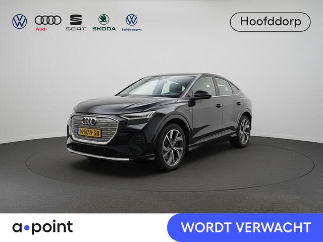 Audi Q4 Sportback e-tron 40 Advanced edition 77 kWh 204 pk | Navigatie | Parkeersensoren achter | Matrix LED koplampen | Stoelverwarming |