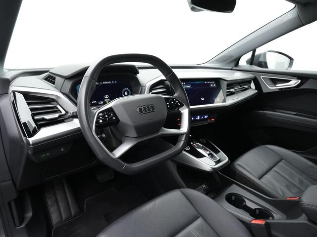 Audi Q4 Sportback e-tron 40 Launch edition 77 kWh 204 pk | Panoramadak | Leder | Achteruitrijcamera | Stoelverwarming