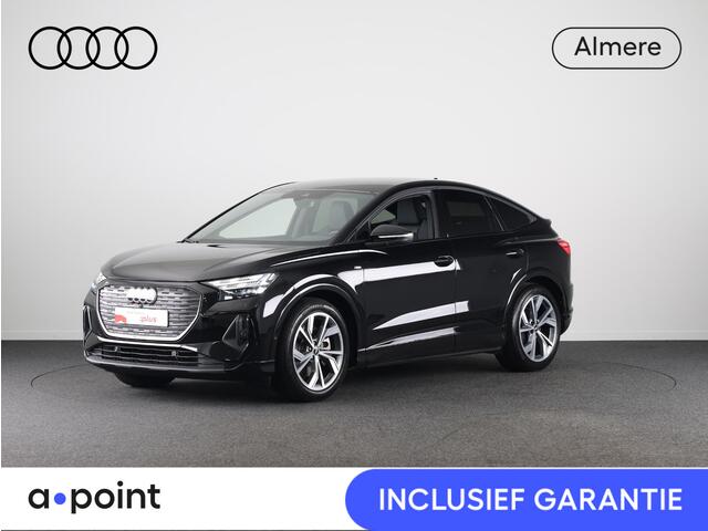 Audi Q4 Sportback e-tron 40 S edition 77 kWh 204pk | SoH 98% | Navigatie | Stoelverwarming | Dynamic pakket | 20 inch lichtmetalen velgen | Optiek pakket zwart