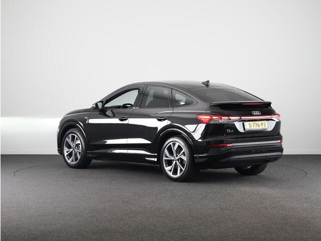 Audi Q4 Sportback e-tron 40 S edition 77 kWh 204pk | SoH 98% | Navigatie | Stoelverwarming | Dynamic pakket | 20 inch lichtmetalen velgen | Optiek pakket zwart