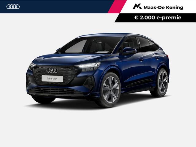 Audi Q4 Sportback e-tron 45 quattro S Edition Competition 286 PK · Assistentiepakket plus · Comfortpakket · Lichtpakket plus ambient light