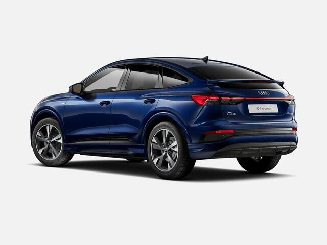 Audi Q4 Sportback e-tron 45 quattro S Edition Competition 286 PK · Assistentiepakket plus · Comfortpakket · Lichtpakket plus ambient light