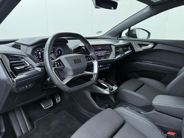 Audi Q4 Sportback e-tron 45 S Edition 82 kWh | 286 PK | SoH 96% | Adaptive cruise control | Matrix LED koplampen | 20" LM velgen | S line | Voorstoelen verwarmd |