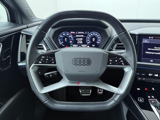 Audi Q4 Sportback e-tron 45 S Edition 82 kWh | 286 PK | SoH 96% | Adaptive cruise control | Matrix LED koplampen | 20" LM velgen | S line | Voorstoelen verwarmd |