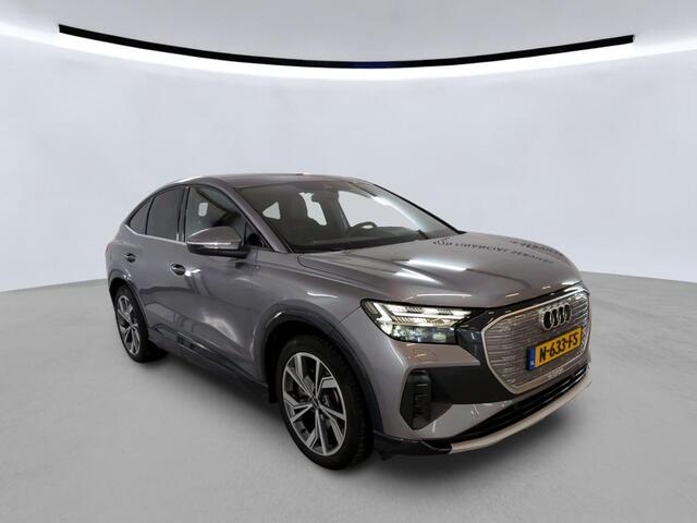 Audi Q4 Sportback e-tron 40 Launch edition Advanced 77 kWh / Leder / Stoelverwamring / Smartphone Interface / Elekt. Klep / 20 inch